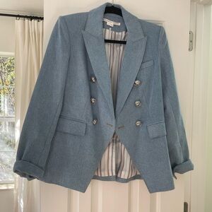 Veronica beard Dickey denim blazer